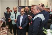 افتتاح سه پروژه ذوب آهن اصفهان توسط وزیر تعاون کار و رفاه اجتماعی