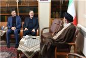 دیدار مدیرعامل شرکت ذوب‌آهن اصفهان با نماینده ولی‌فقیه در استان اصفهان
