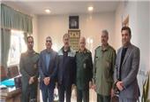 دیدار مدیرعامل شرکت ذوب‌آهن اصفهان با فرمانده سپاه صاحب‌الزمان (عج)