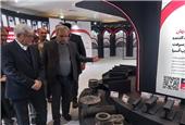 بازدید معاون اول رئیس‌جمهور از غرفه ذوب‌آهن اصفهان در نمایشگاه شهر آفتاب