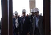 مدیرعامل شرکت ملی مس از مراحل ساخت بیمارستان شهربابک بازدید کرد