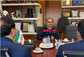 نشست مدیران فولاد اکسین خوزستان و گروه ملی صنعتی فولاد ایران برای توسعه زنجیره فولاد استان
