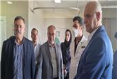 بازدید از بیمارستان شهید مطهری ذوب‌آهن و عیادت از بیماران در آستانه عید غدیر