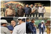بازدید مدیرعامل شرکت ملی مس از واحدهای تولیدی مجتمع مس شهربابک