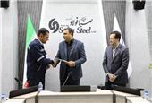 تقدیر از شرکت صبا فولاد خلیج فارس به عنوان واحد نمونه صنعتی