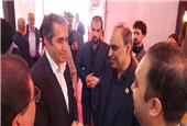 بازدید رئیس هیأت عامل ایمیدرو از غرفه فولاد اکسین خوزستان