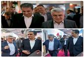 بازدید رئیس هیئت عامل ایمیدرو از غرفه صبانور در رویداد جامع معدن و صنایع معدنی