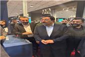 بازدید وزیر صمت از غرفه چادرملو در متافو تبریز