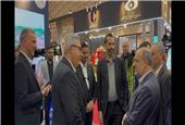 بازدید معاون معدنی وزیر صمت از غرفه چادرملو در متافو تبریز