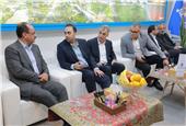 بازدید نایب رئیس و عضو کمیسیون صنایع و معادن مجلس شورای اسلامی از غرفه گروه ملی صنعتی فولاد ایران