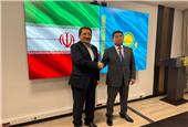 دیدار وزیر صنعت، معدن و تجارت ایران با وزیر کشاورزی قزاقستان
