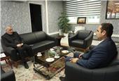 دیدار مدیر شعب پست بانک استان قزوین با معاون سیاسی، امنیتی و اجتماعی استانداری قزوین