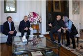دیدار رئیس جمهور با دکتر فرخ سعیدی، از مفاخر علوم پزشکی کشور