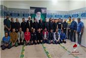 طنین یاد و نام «رهبر شهید» در مجتمع شهرک صبانور با حضور پدر سردار شهید وحید فاطمی‌نژاد