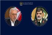 دیدار سردار رادان با مهرداد اخلاقی؛ بررسی راهکارهای توسعه همکاری‌های دفاعی و انتظامی