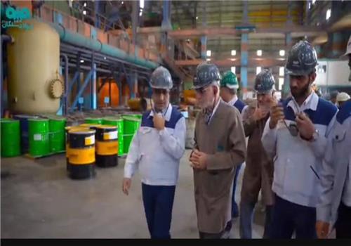 بازدید مهندس محمدحسین مقیمی از شرکت صنایع معدنی فولاد سنگان