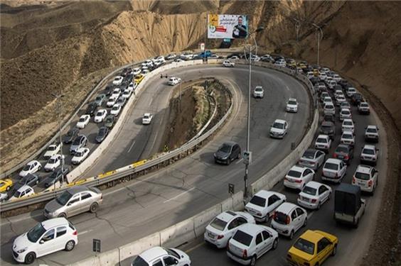 جاده چالوس از ساعت ۱۶ امروز یک‌طرفه می‌شود
