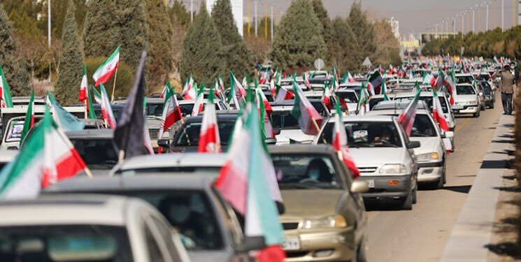 اعلام تمهیدات ترافیکی راهپیمایی خودرویی ۲۲ بهمن در تهران