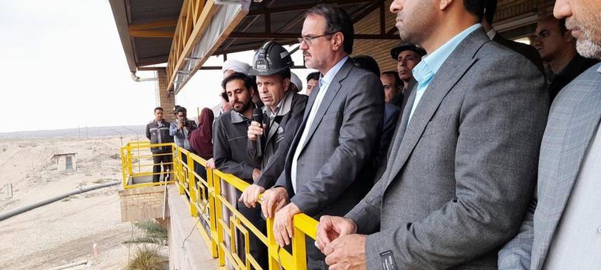 بازدید ریس سازمان بازرسی کل کشور از معدن گل گهر سیرجان/خذاییان این معدن در کمک به مردم منطقه تحت عنوان مسولیت اجتماعی توفیق داشته است