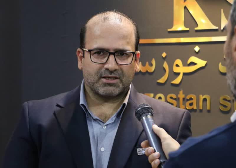 مدیرعامل فولاد خوزستان در حاشیه نمایشگاه متافو: