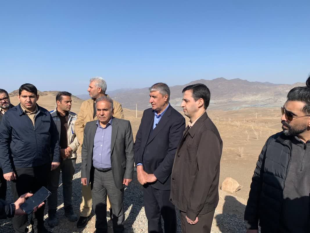 با حضور معاون رئیس جمهور و مدیرعامل چادرملو