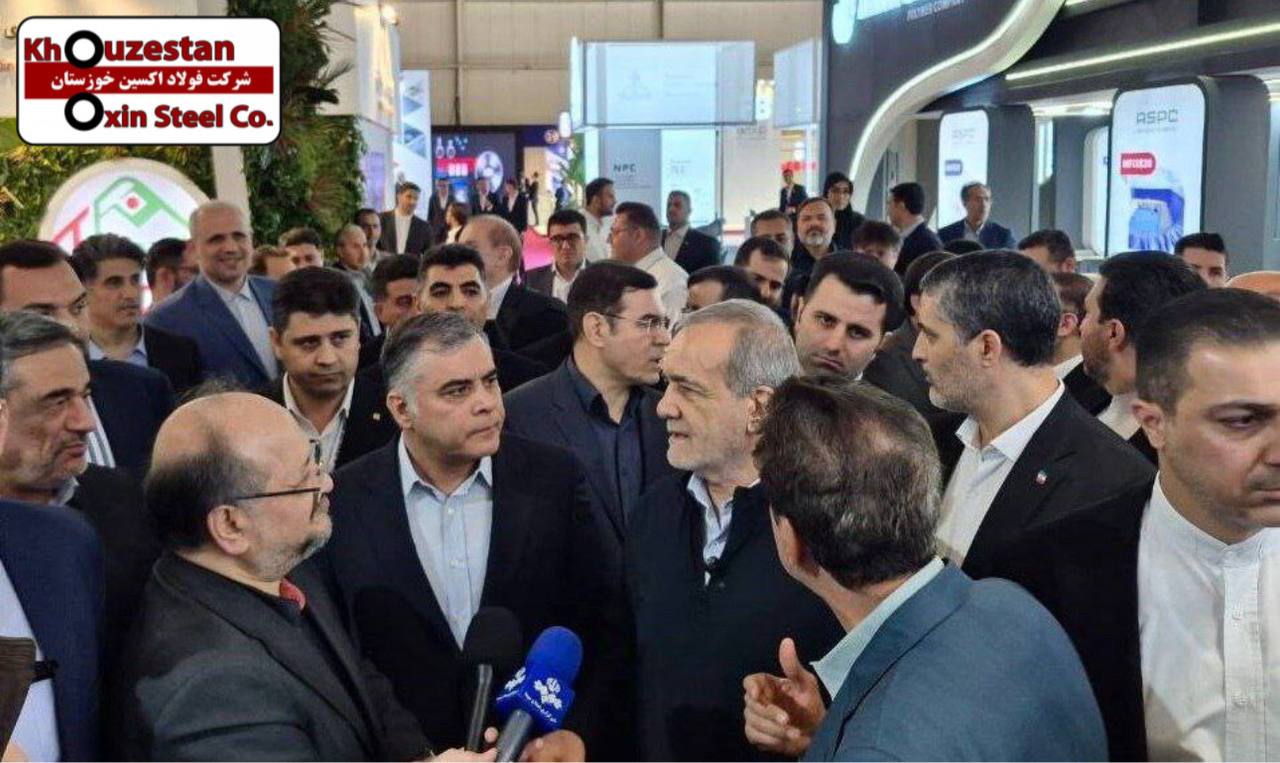 همزمان با ارائه دستاوردهای فولاد اکسین در حوزه نفت و گاز صورت گرفت: