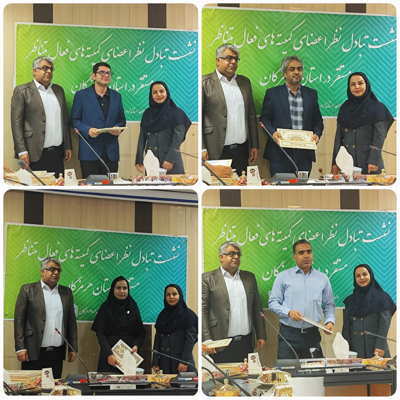 در نشست اعضای کمیته‌های فعال متناظر در استان هرمزگان رخ داد؛ تقدیر از کارکنان شرکت فولاد هرمزگان به عنوان اعضای فعال کمیته متناظر TC۱۰۲