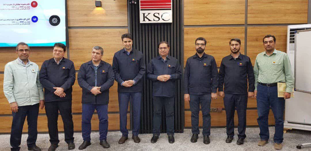 در جلسه کمیته عالی HSE شرکت فولاد خوزستان از برترین های HSE در سال ۱۴۰۳ تقدیر شد