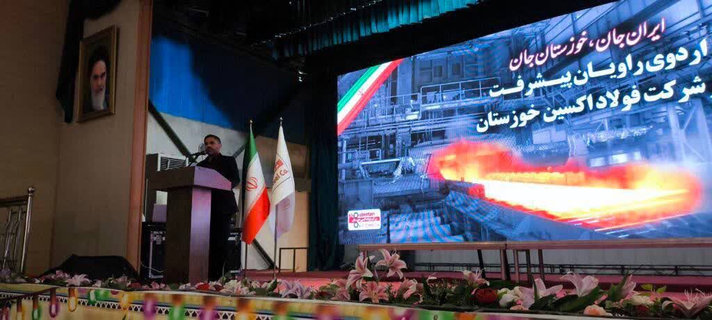 رئیس بسیج رسانه خوزستان: فولاد اکسین نماد امیدآفرینی در خط مقدم جهاد تبیین است