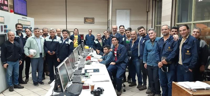 تعمیرات اساسی واحد ۶ نیروگاه ۱۱۰ مگاواتی هاربین ذوب‌آهن اصفهان