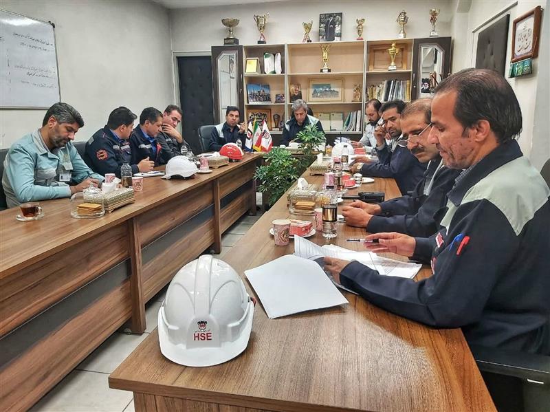 مانور مشترک پدافند غیرعامل و مدیریت بحران ذوب‌آهن با آتش نشانی‌های منطقه