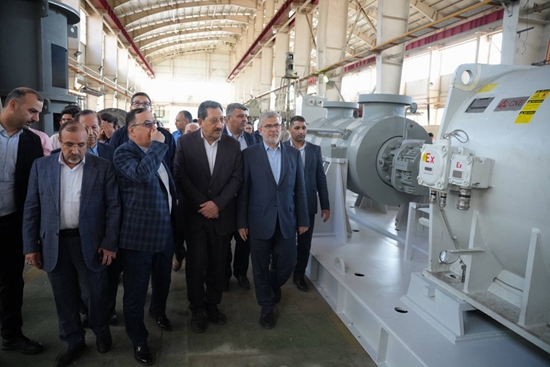 بازدید از دو واحد تولیدی راهبردی در شهرک صنعتی هشتگرد
