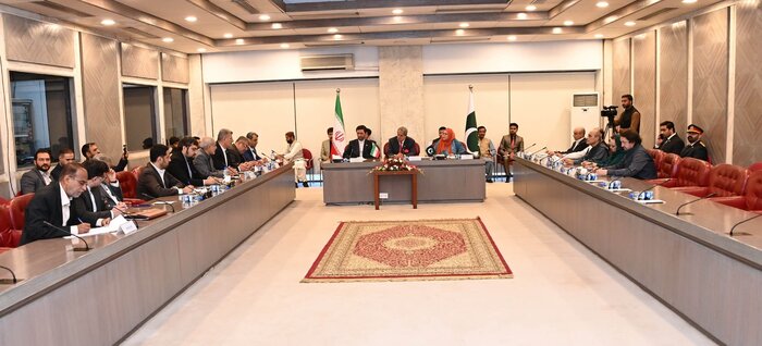 گزارش تصویری از دیدار اعضای گروه‌های دوستی پارلمانی ایران و پاکستان