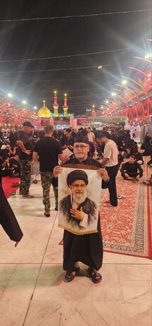 عکس | حال و هوای بین‌الحرمین در آستانه تشییع رهبر شهید