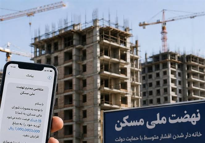 کمک مالی به متقاضیان نهضت ملی مسکن با بازپرداخت ۱۰ ساله