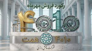 ثبت رکورد جدید در تاریخ شرکت پخش رازی؛ فروش ۴ همتی پخش رازی در مهرماه